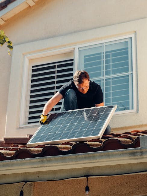 Solar panel roof brackets for vans